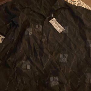 Black man dress shirt VESE  CLOTHING CO.SIZE XXL SEXY MAN SHIRT sexy man dress